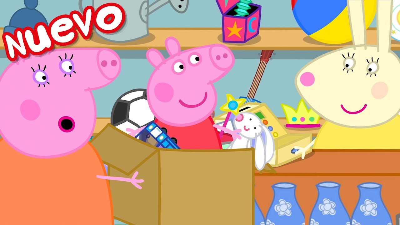 Los Cuentos de Peppa la Cerdita | Ayudar en la Tienda de Caridad | NUEVOS Episodios de Peppa Pig