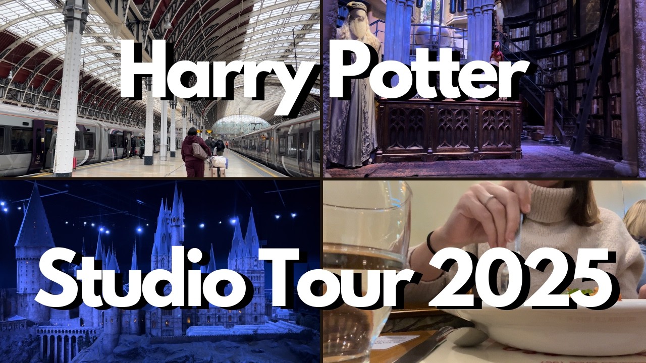 London Vlog | Harry Potter Studio Tour | Warner Bros. Studio London Tour 2025 ⚡
