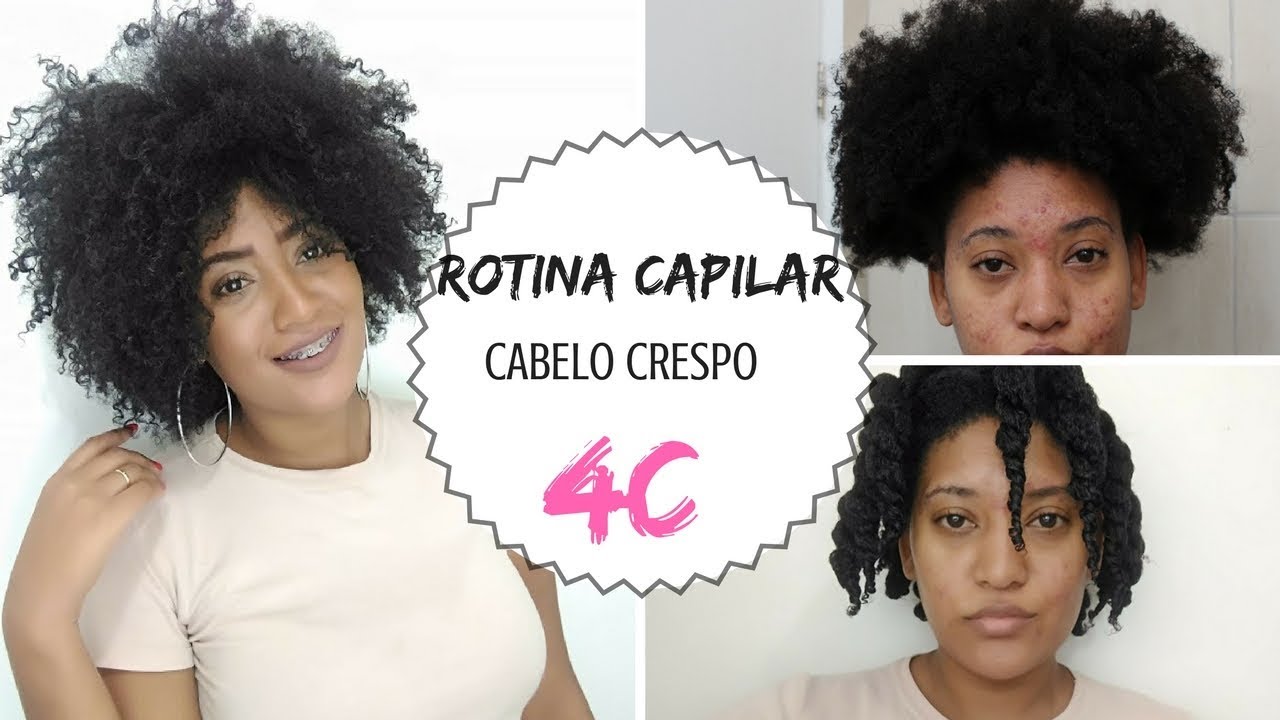 MINHA ROTINA CAPILAR: DESDE A LAVAGEM ATÉ A FINALIZAÇÃO CABELO CRESPO 4C Mariiana Reis ❤