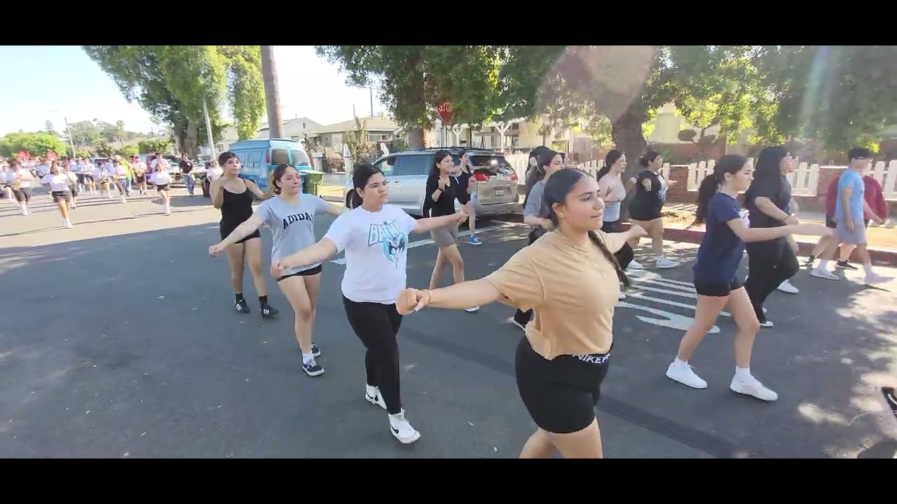 BHS 7/18/24 BHS Summer Banning High Marching Pilots Welcome New Members Band, Drill Team, Tall Flags