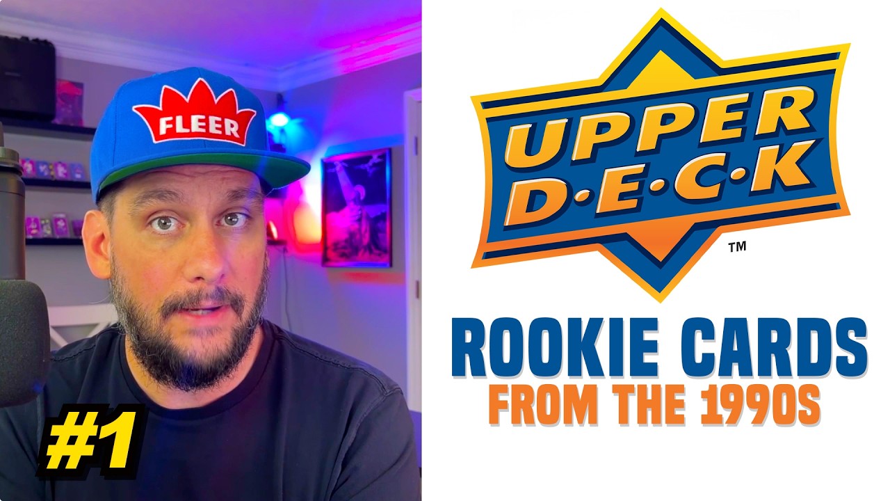HOT 🔥 Upper Deck Rookie Cards from the 1990s To Look for in Your Collection #sportscards