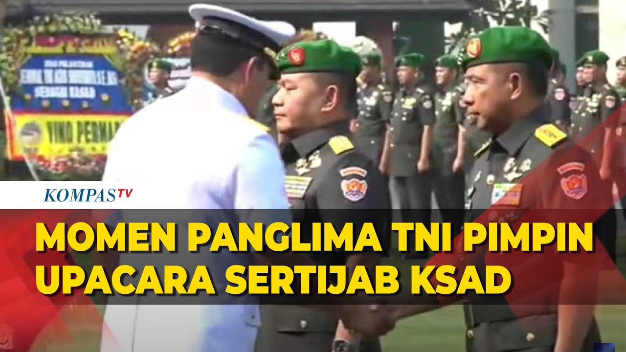 [FULL] Panglima TNI Pimpin Upacara Sertijab KSAD dari Jenderal Dudung Abdurachman ke Agus Subiyanto