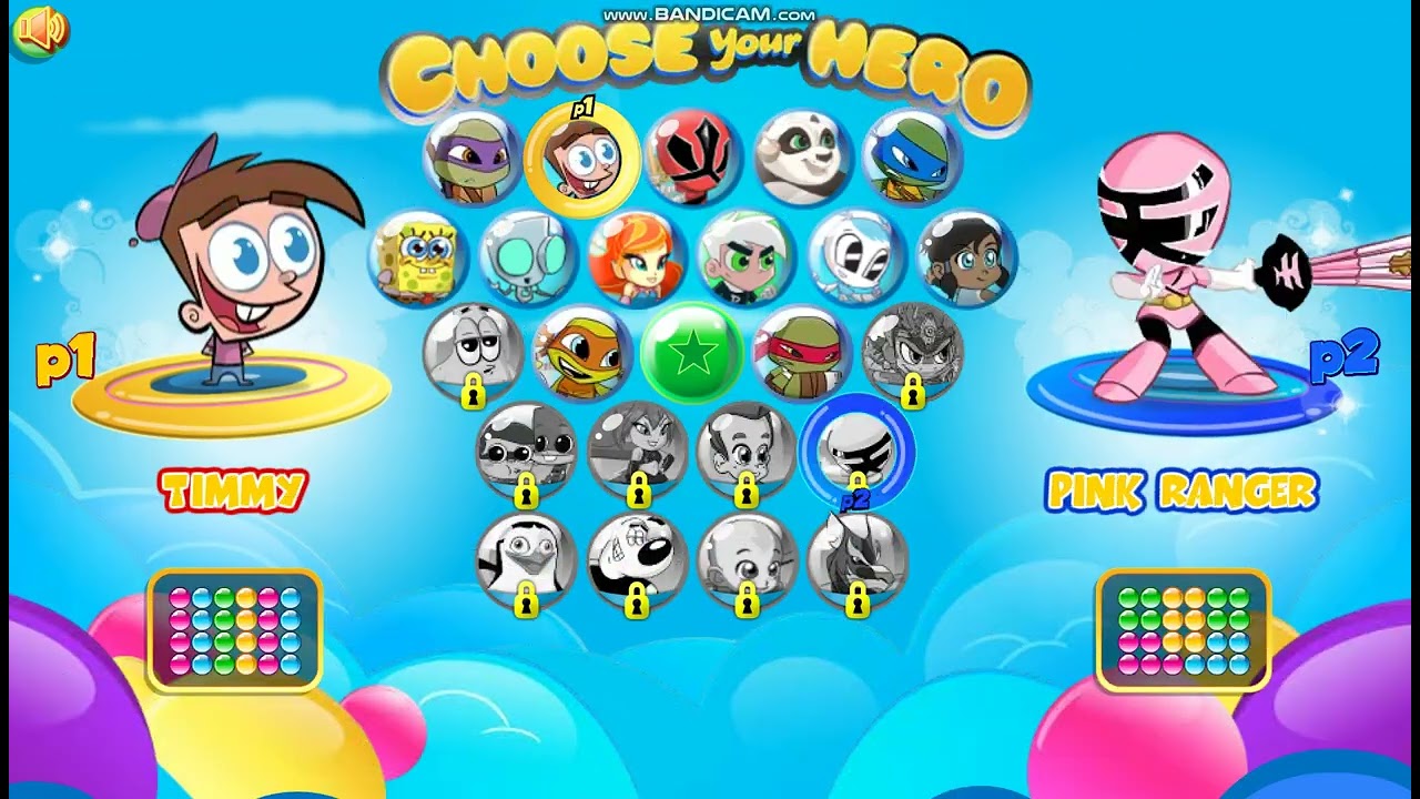 Playing Super Mini Puzzle Heroes in 2026 (Nickelodeon Games)