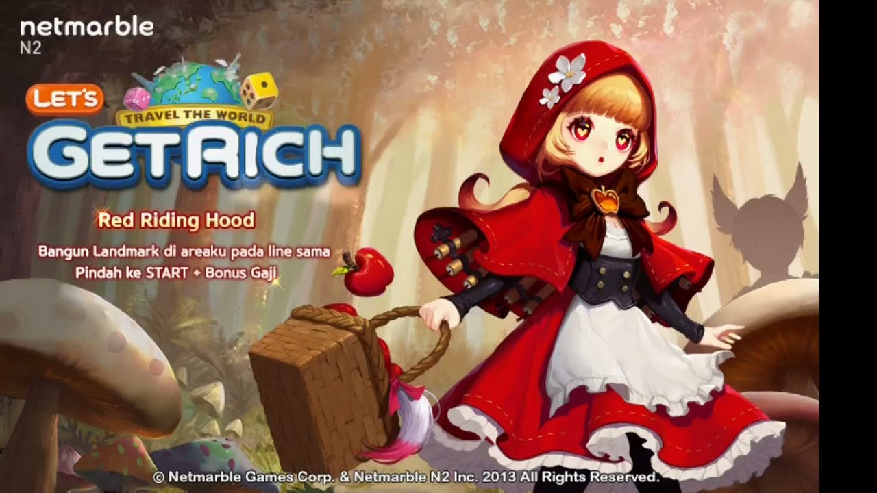 Line Lets Get Rich - Theme Park Map (team match) - Android GamePlay Indonesia