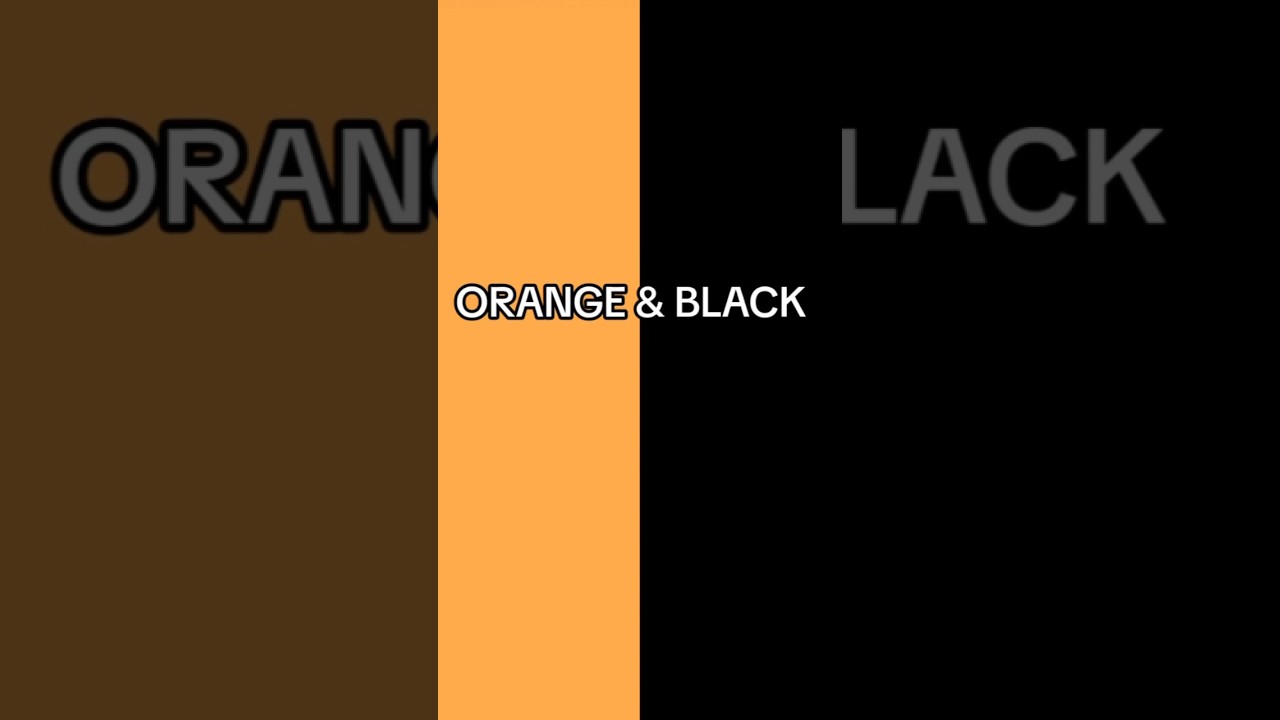 Orange & Black combo    #colourcombination #black #orange #styleinspo