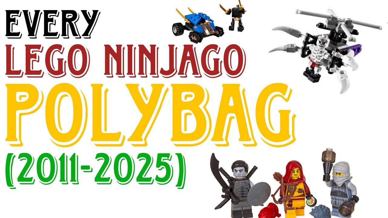 Every Lego Ninjago Poly Bag (And everything in-between)