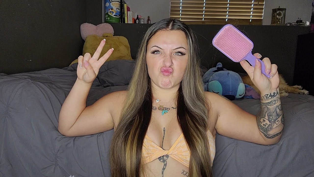 ASMR- LONG Hair Brushing!!!
