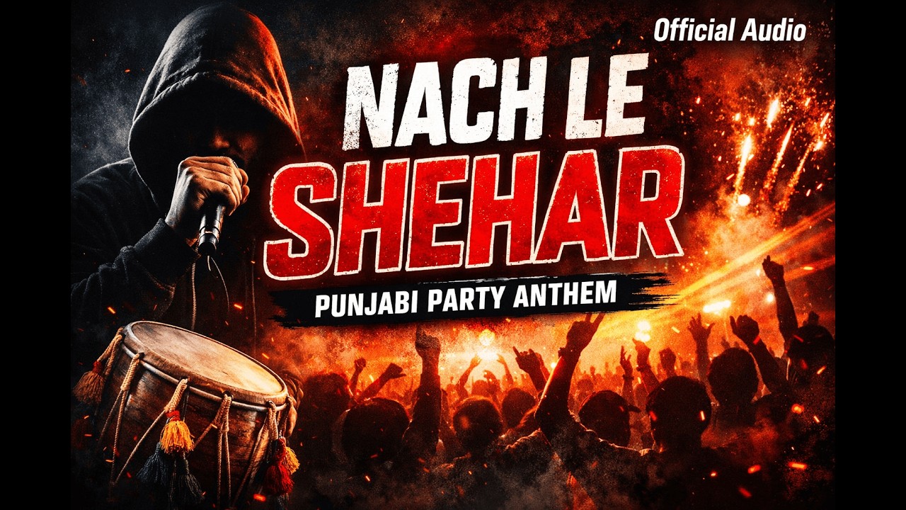 Nach Le Shehar – Knockz (Khaamosh Nakaab) | Desi Party Song #music #trendingsong #song #punjabisong