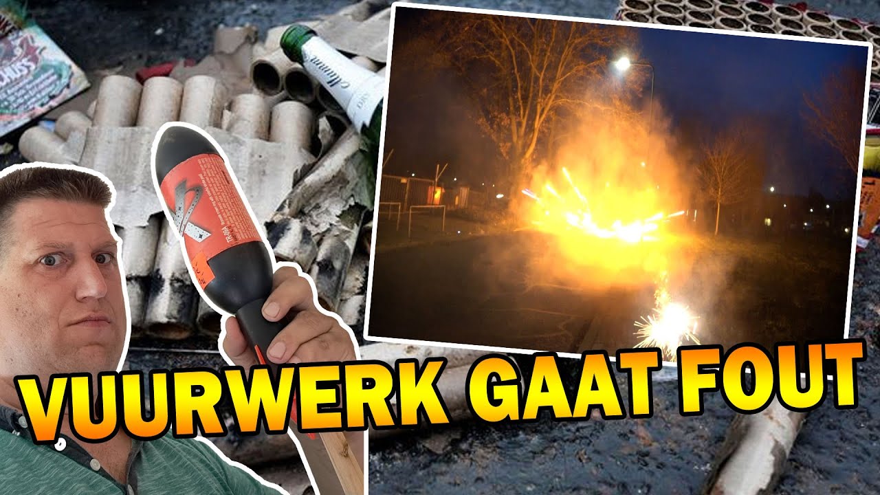 VUURWERK POT KNALT FINAAL UIT ELKAAR!!! (4/9)