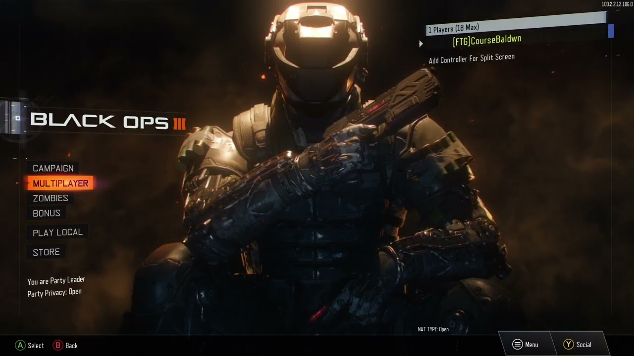 Call of Duty: Black Ops 3 Main Menu [Theme Music] 