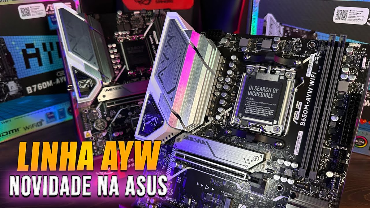 LINHA AYW DA ASUS! 😱 