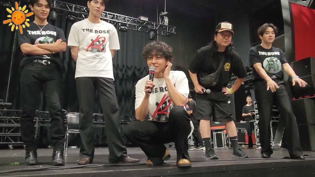 221011 더 로즈 The Rose HEAL TOGETHER in Chicago Q&A