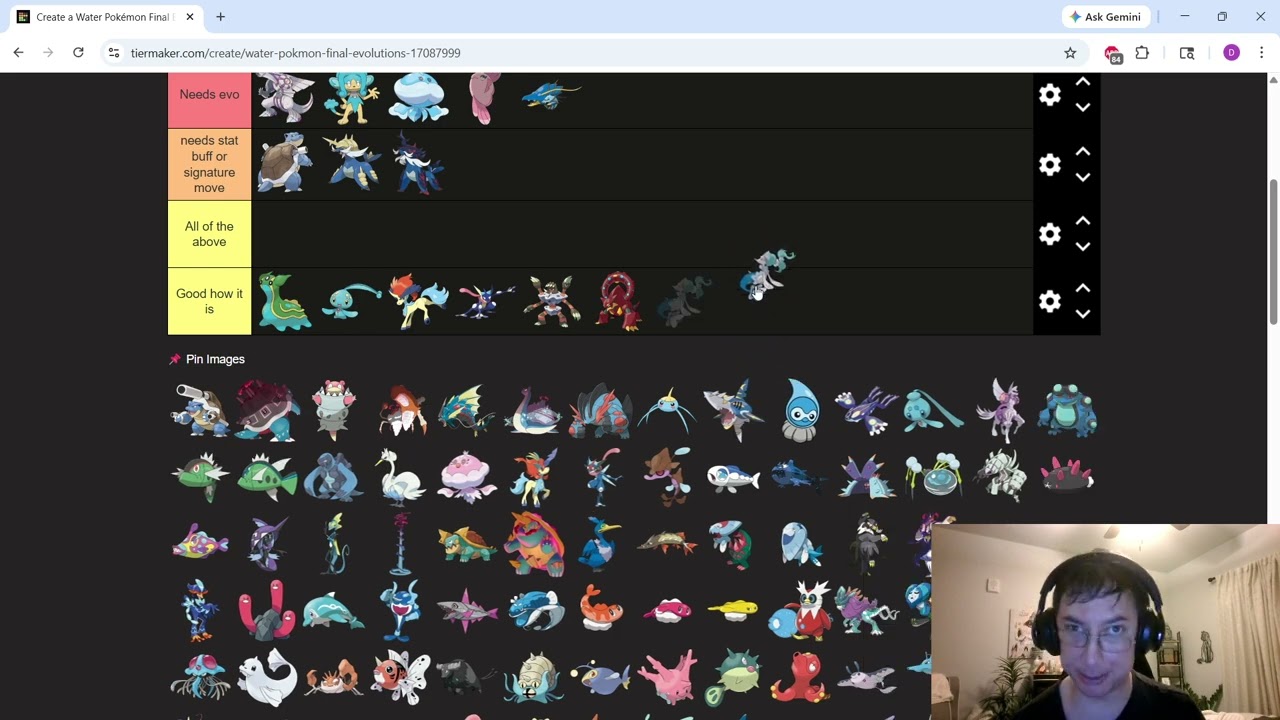 How to buff The water type