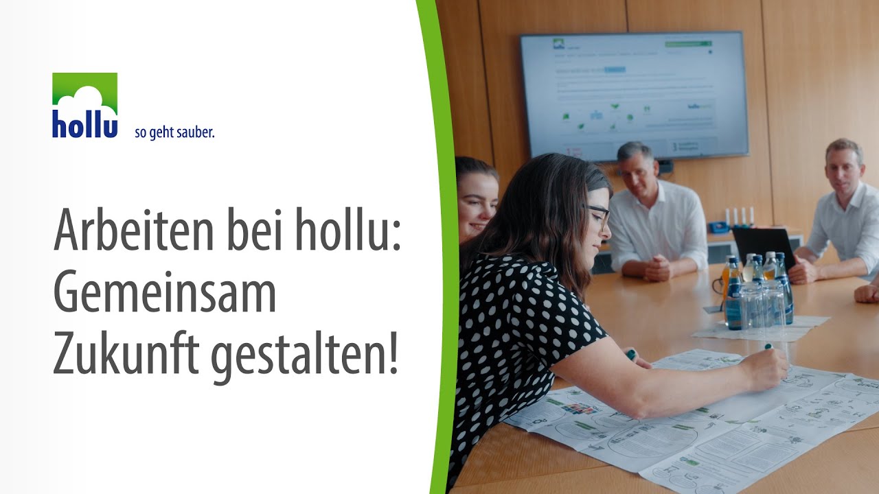 Arbeiten bei hollu: Gemeinsam Zukunft gestalten!