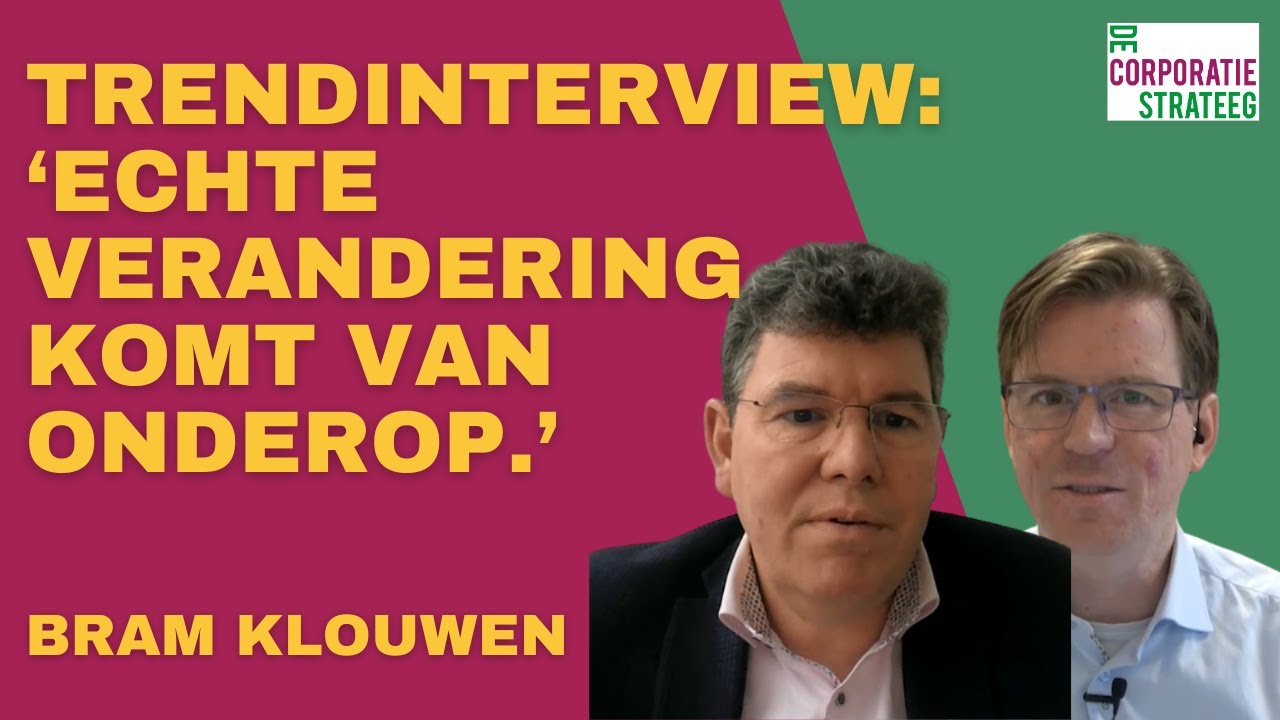 Trendinterview: ‘Echte verandering komt van onderop.’