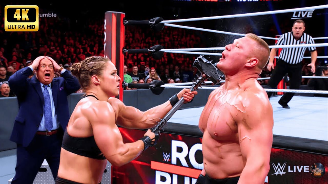 Ronda Rousey vs Brock Lesnar • Royal Rumble • January 27, 2026 👊 #rondarousey #brocklesnar