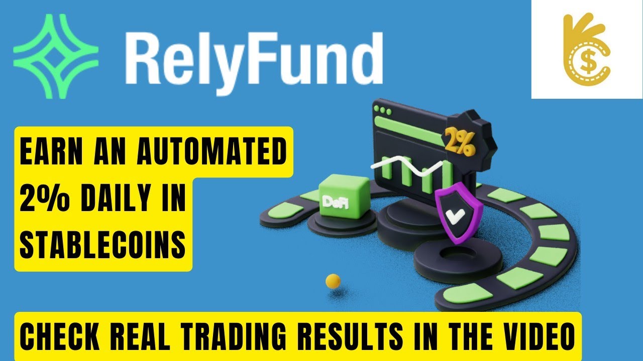 Relyfund ! Backed by a real Trading Bot that pays 2% Daily Returns.
