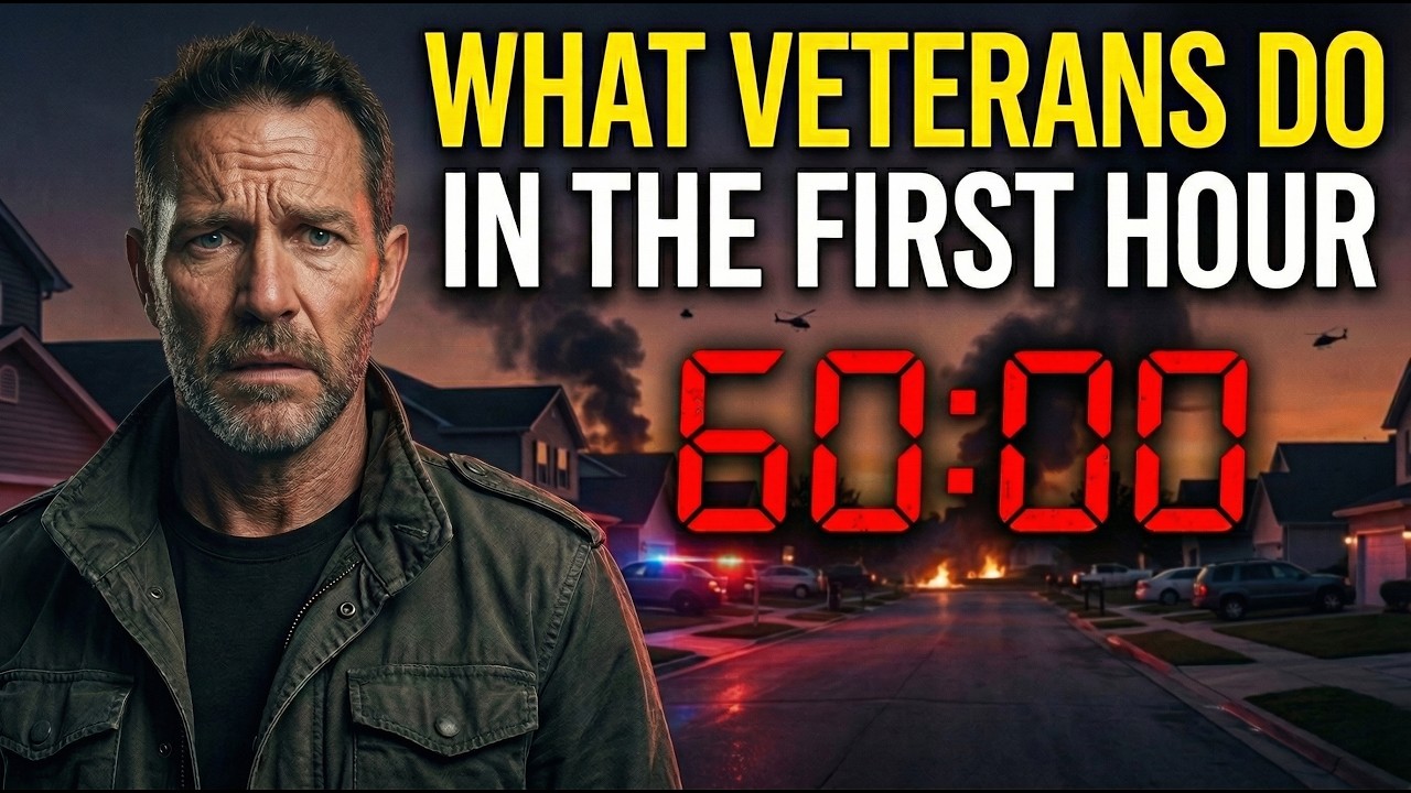 What Military Veterans Do in the First Hour If War Reaches Their City