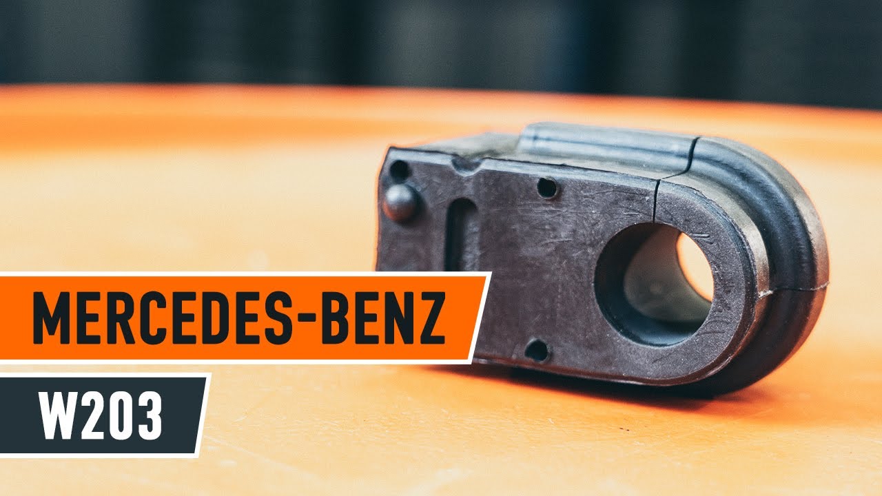 Comment remplacer silent bloc de barre stabilisatrice arrière sur MERCEDES W203 [TUTORIEL AUTODOC]