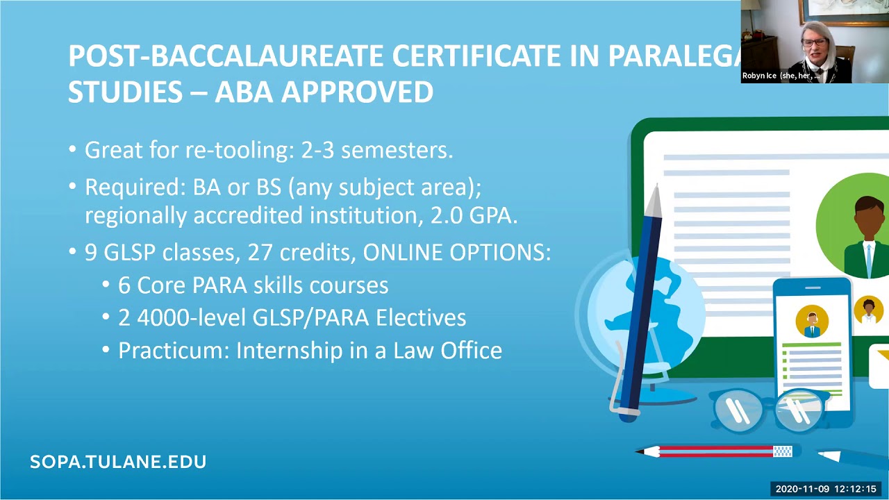 General Legal Studies Admissions Webinar