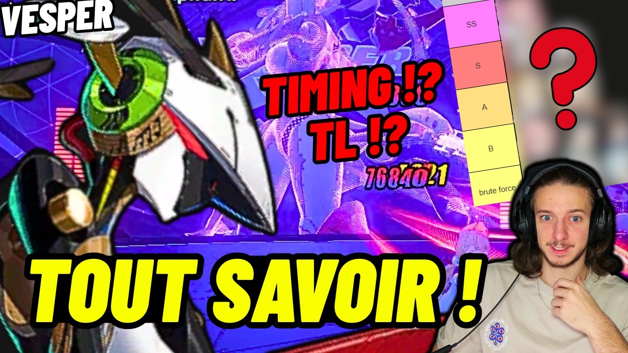 GUIDE VESPER ! 😱 NOUVEAU BOSS 2.6 – DETAILS, MÉCANIQUES & TIER LIST PERSOS ! | Zenless Zone Zero