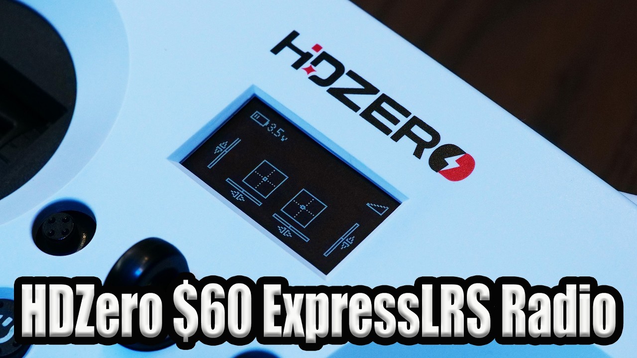 HDZero ExpressLRS Radio - A Beginner Friendly RC That's Low On Price But Not On Features!