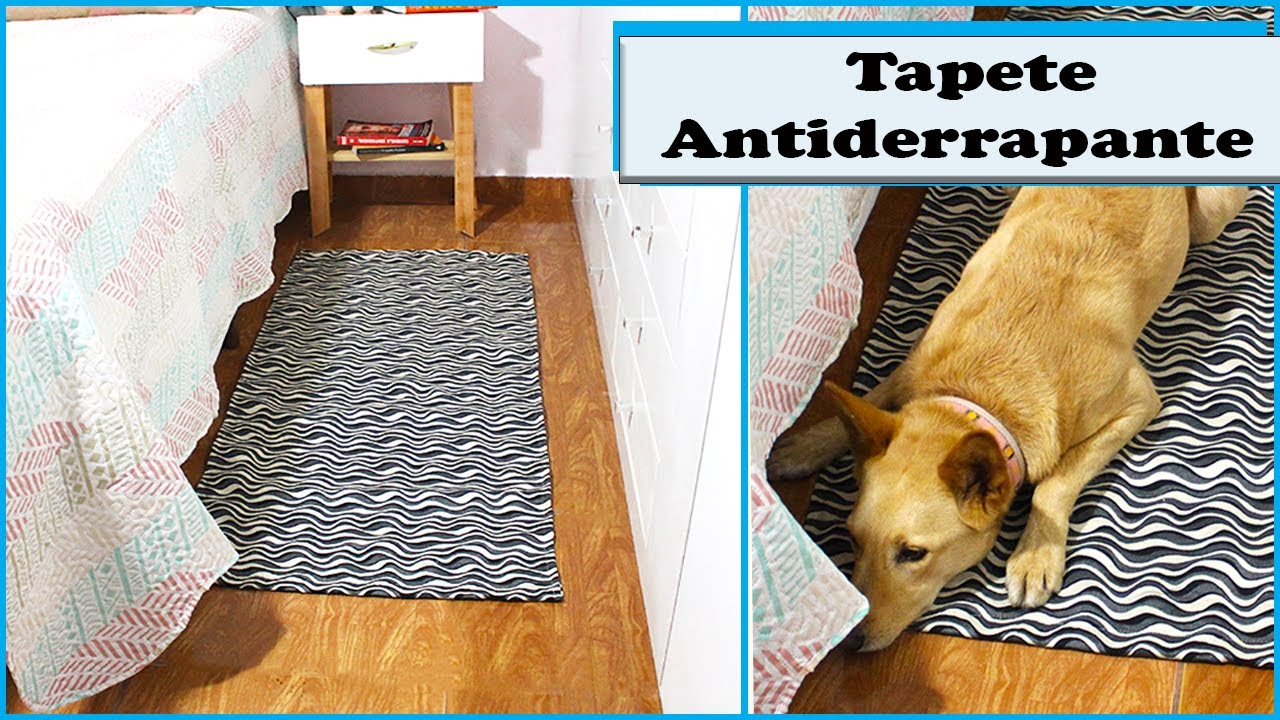 Tapete Antiderrapante. Diy- Muito Fácil e Rápido de Fazer.