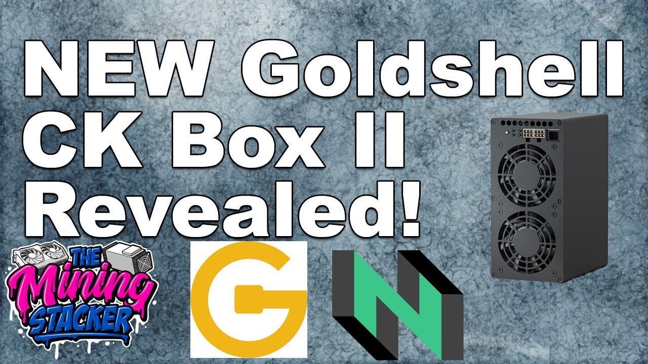 New CKB Nervos Network GoldShell Crypto Miner CK Box 2 II Revealed! Is It Profitable? #cryptomining