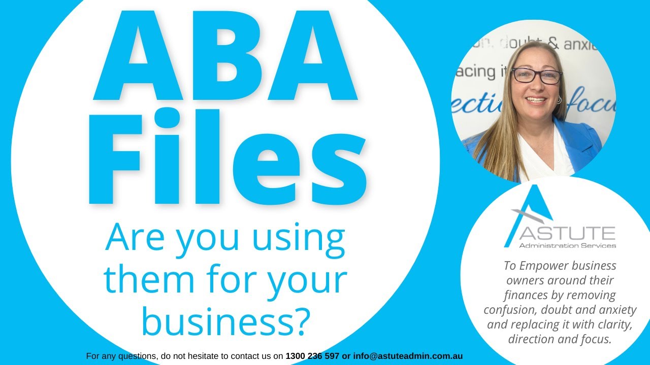 Are You Using ABA Files?