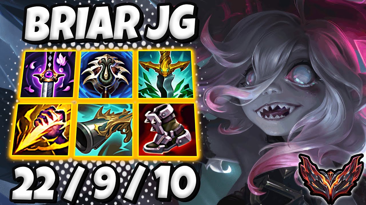 Briar vs Lee Sin [ Jungle ] Lol Korea Grandmaster Patch 14.4 ✅