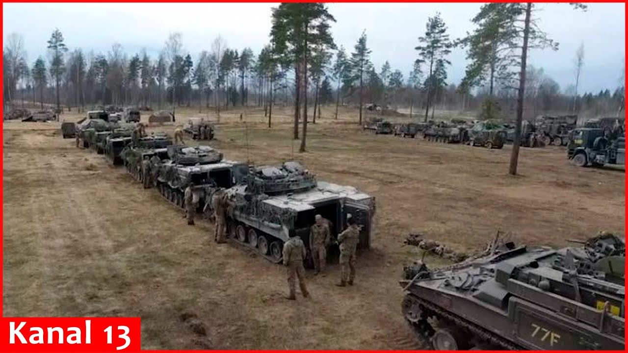 Russia&rsquo;s troops will melt into the Suwalki gap and march out inside NATO