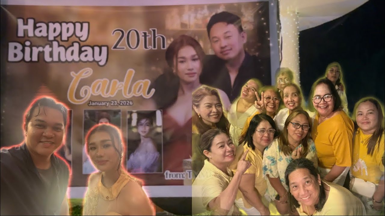 CARLA’S 20TH BIRTHDAY! SUPER KILIG AT MARAMING BLESSING