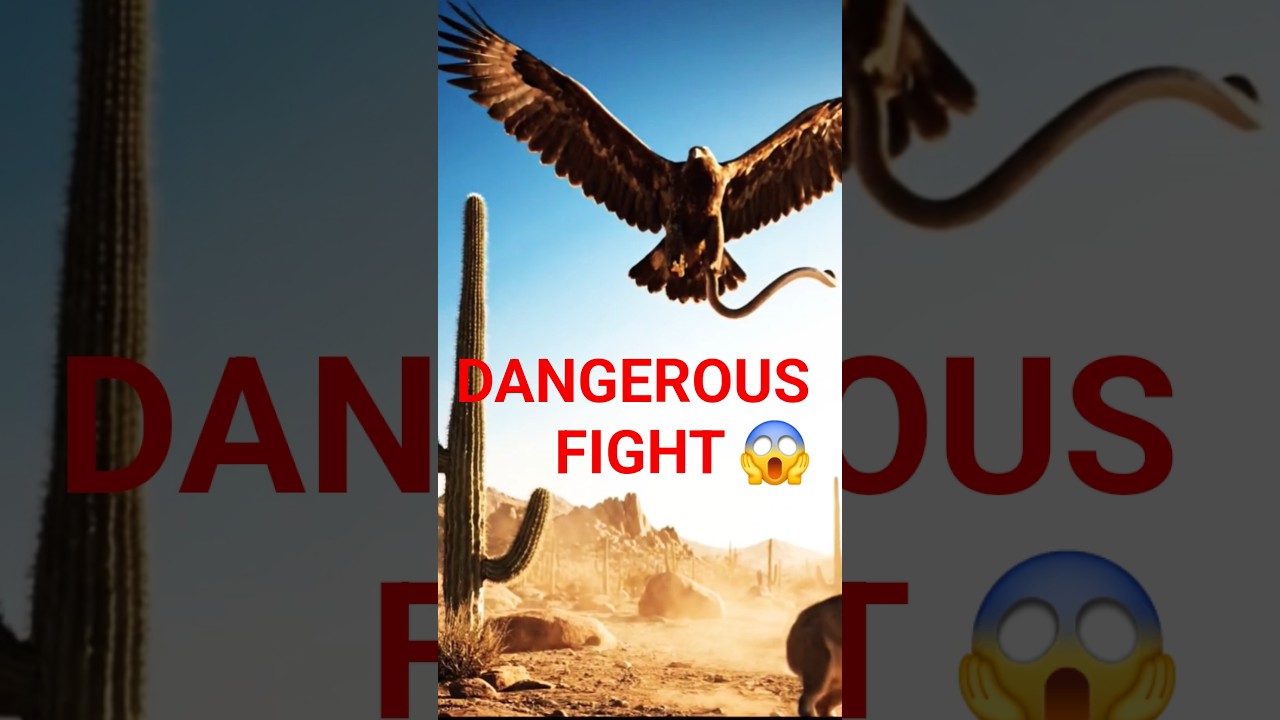Eagle Attacks Snake | Shocking Wildlife Fight 