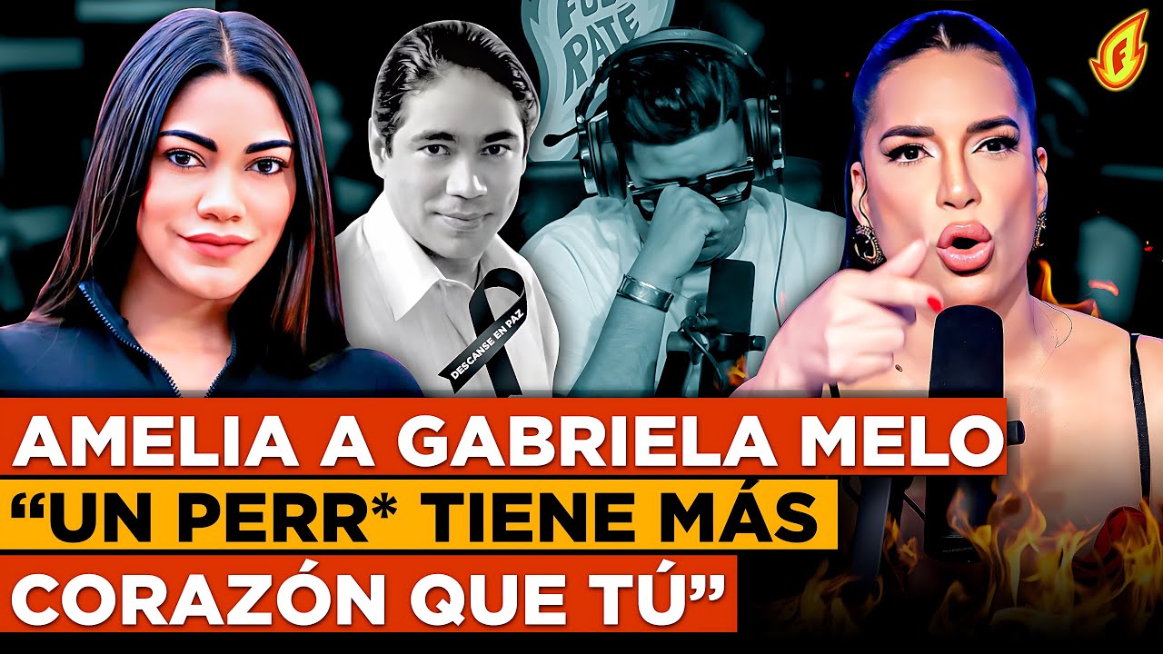 AMELIA ARREMETE CONTRA GABRIELA MELO POR NO PERDONAR A SU PADRE VICTOR PINALES ANTES DE MORIR