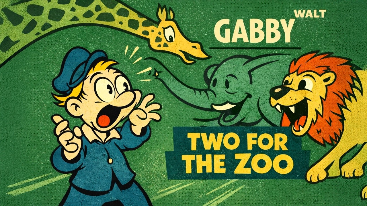 Gabby: Two for the Zoo (1941) | Fleischer Studios Cartoon