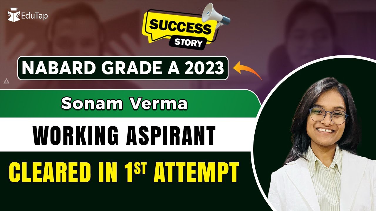 NABARD Grade A Topper Interview | NABARD Grade A Preparation Strategy | How To Crack NABARD |EduTap