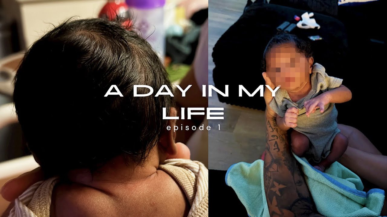 a day in my life | my sons birth, house decor shopping + hitting the gym