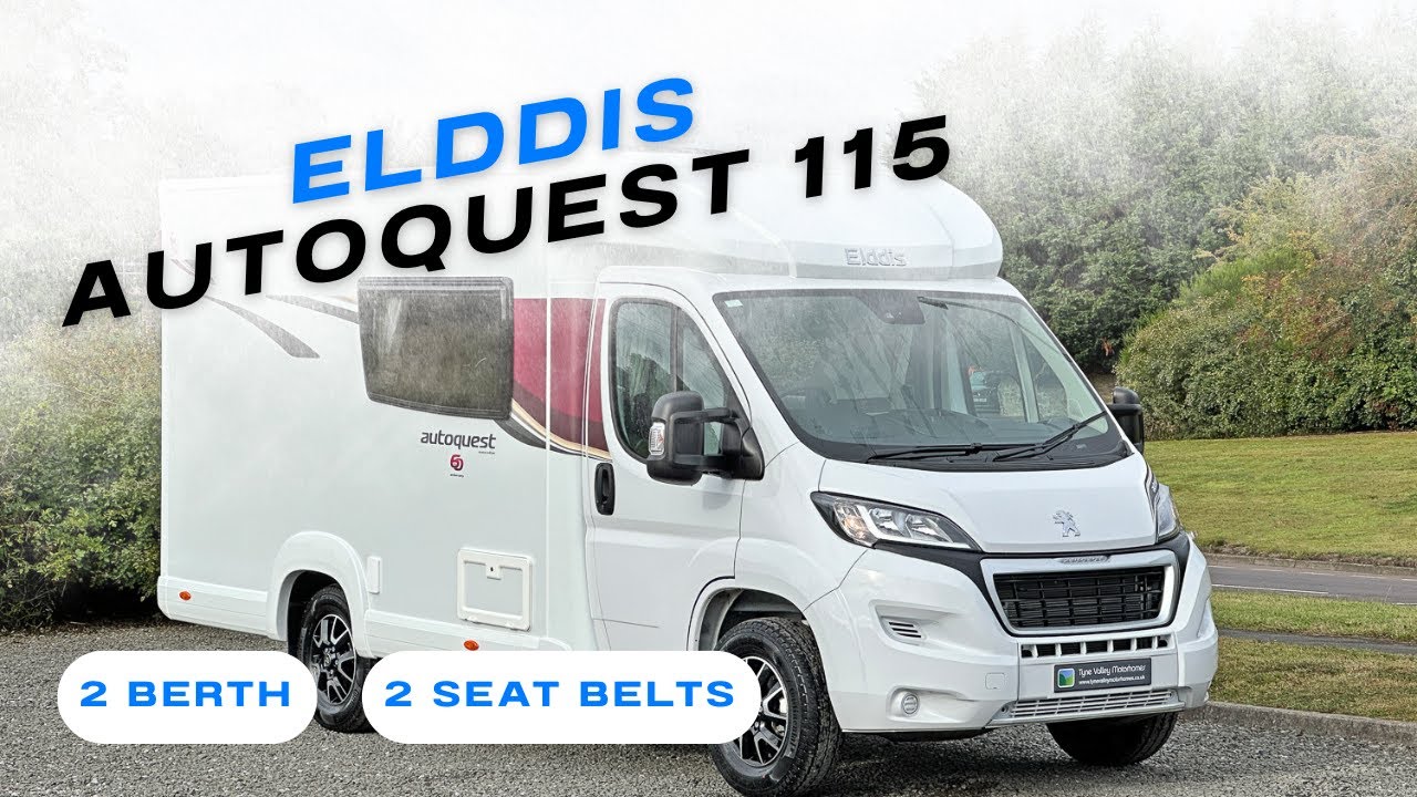 2025 Elddis Autoquest 115 Special Anniversary Edition | 2-Berth Motorhome Walkaround