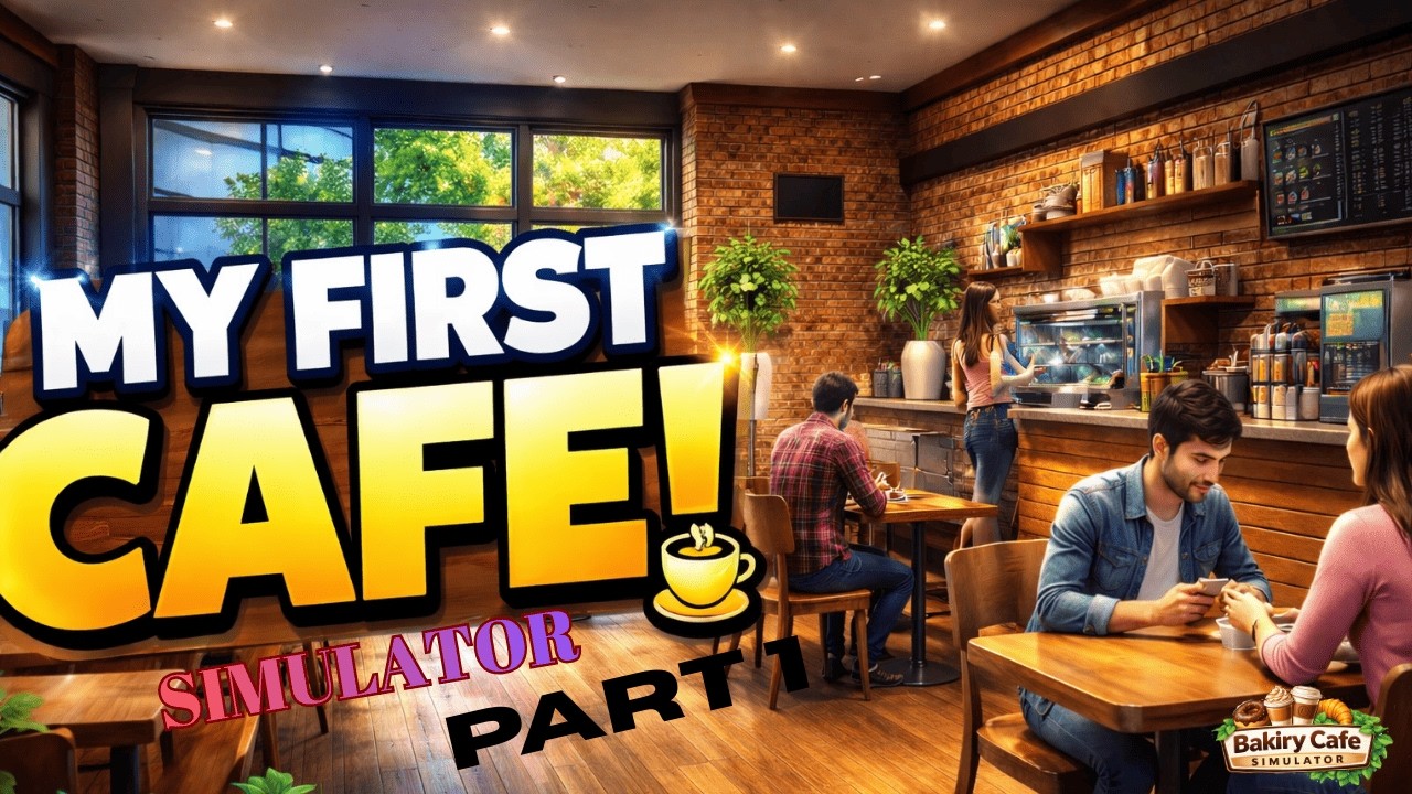 I Opened My First Bakery Cafe! ☕🍩 | Bakery Cafe Simulator Gameplay