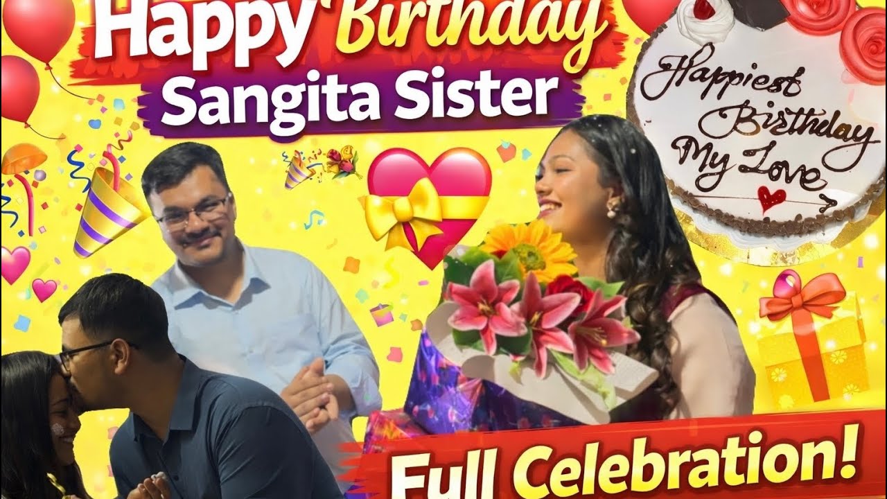 Sister Birthday 🎂Special ❤️ | Full Celebration 🎊🎉Video#birthday #celebration 