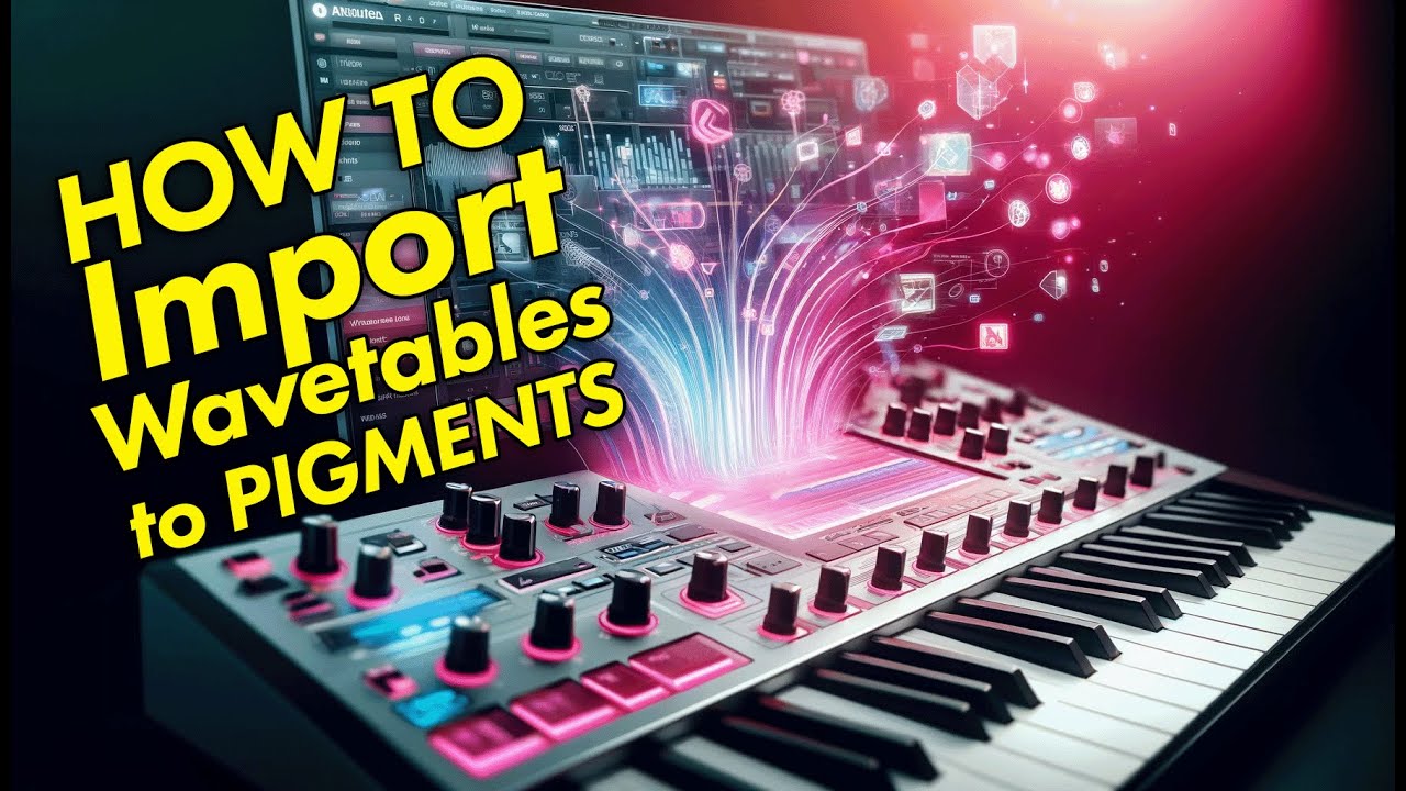 Как импортировать волновые таблицы в Arturia Pigments