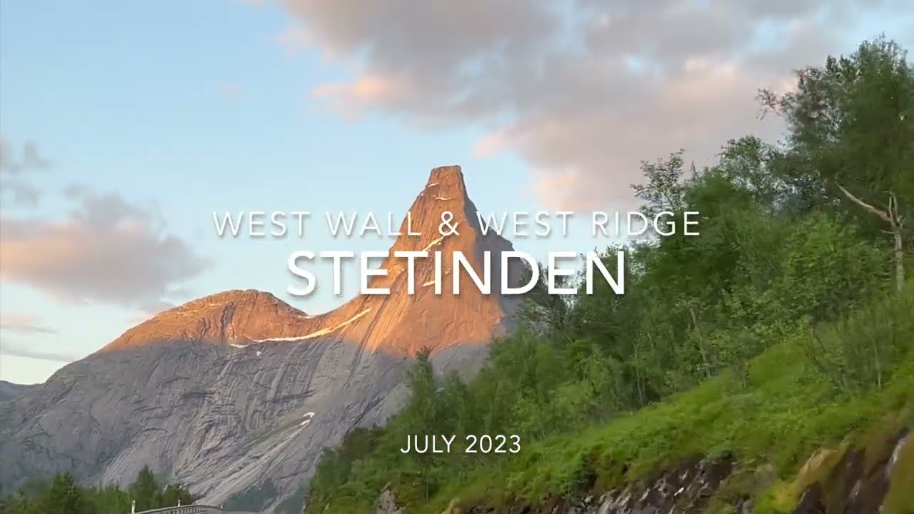 Stetinden - West Wall & West Ridge Part 1