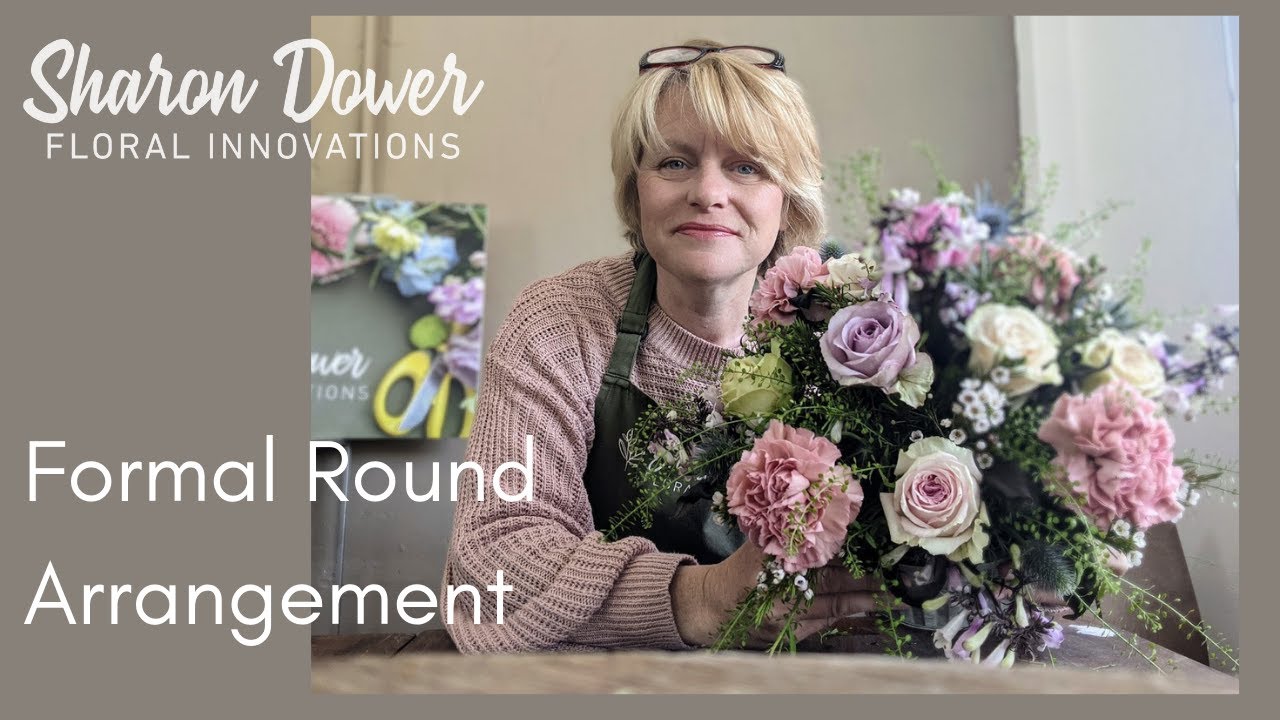How to make an all round formal arrangement - Floristry - Flower Arrangement - TABLE ARRANGEMENT