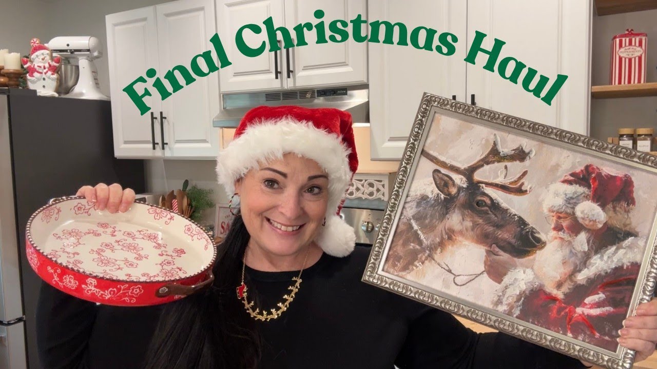 FINAL CHRISTMAS HAUL 2025 /AMAZON CHRISTMAS HAUL/BEAUTIFUL CLASSIC TRADITIONAL CHRISTMAS DECOR HAUL