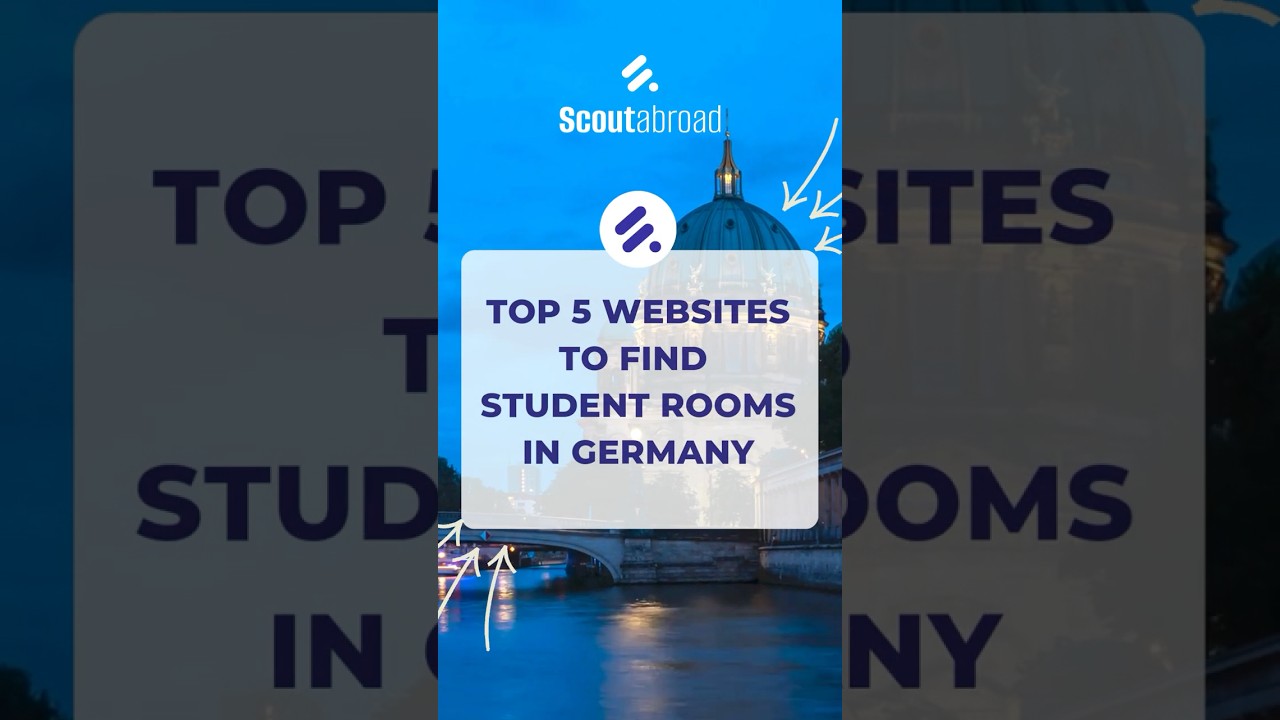 🎓 Top websites to find student rooms in Germany 🇩🇪 #germanystudentvisa #studyingermany