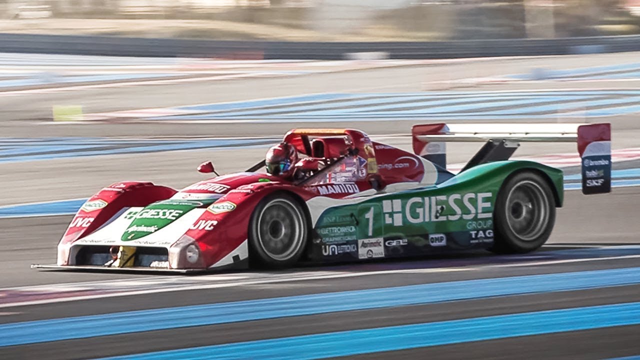 Ferrari 333 SP Warm Up, Accelerations, OnBoard & Screaming V12 on track!