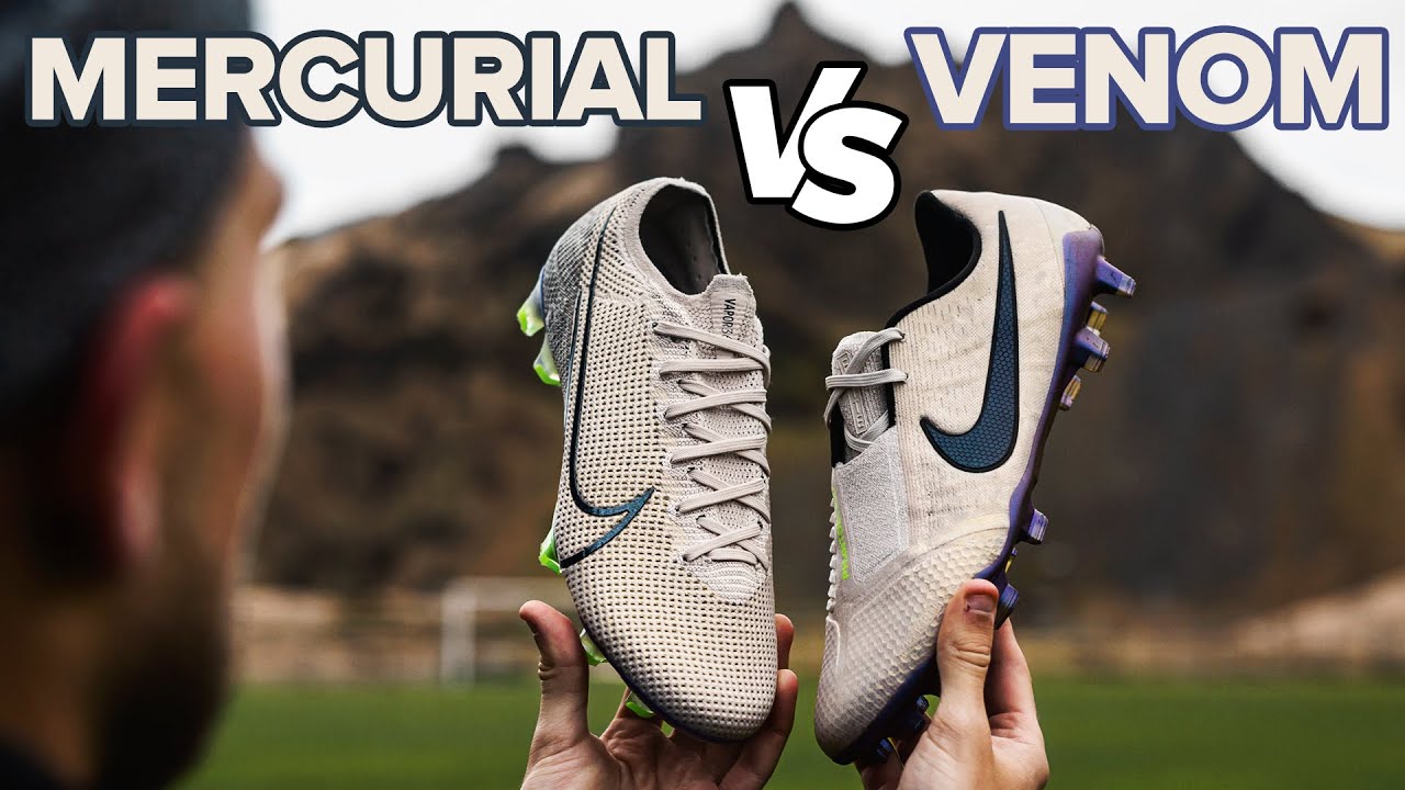 MERCURIAL vs VENOM | Nike football boot battle
