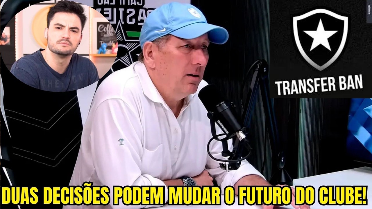 😱 CRISE NOS BASTIDORES DO BOTAFOGO! TEXTOR CORRE CONTRA O TEMPO E FUTURO DO CLUBE PODE MUDAR HOJE!