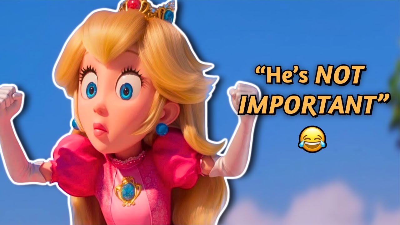 Princess Peach being HILARIOUSLY ICONIC for almost 4 minutes straight