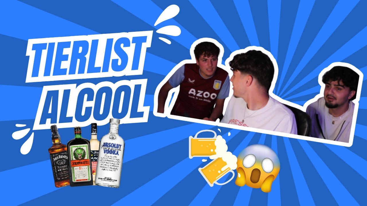 TIERLIST ALCOOL feat 2 junkies (@KeoInUp et @Moussitodubendo)
